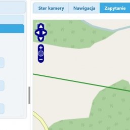 Triangulacja z sąsiednich wież z kordynatami punktów przecięcia.